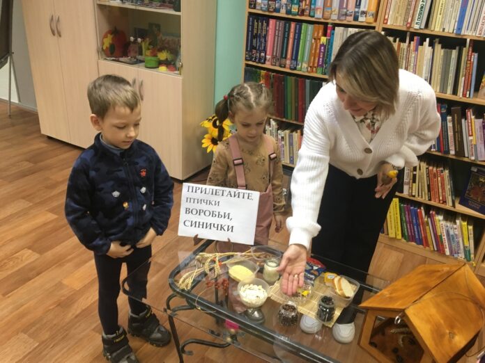 В библиотеке №24 отпраздновали «Синичкин день»