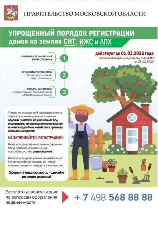 В КИЗО администрации проходят консультации по вопросам дачной амнистии