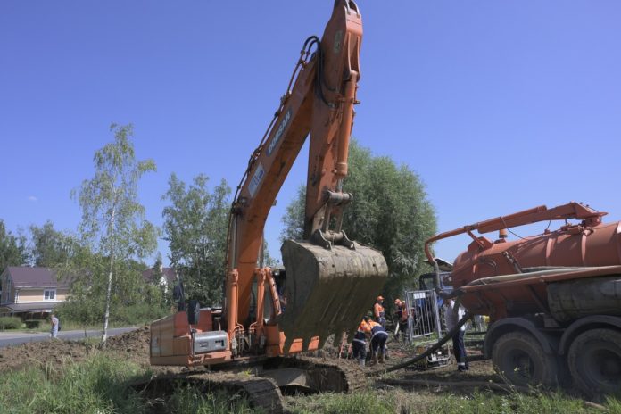 КНС №5 проводит реконструируют в Подольске