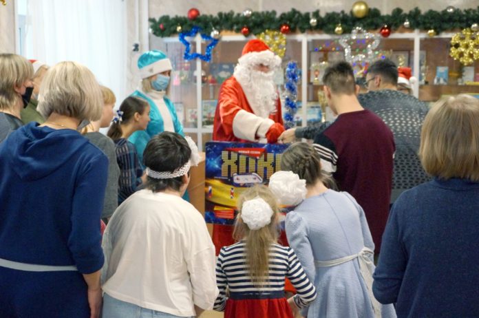 Акция «Новогодний марафон добра» состоялась в Большом Подольске