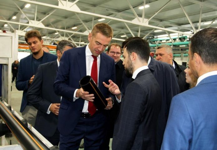 Предприятие Подольска запустило в производство новую систему маркировки трубной продукции