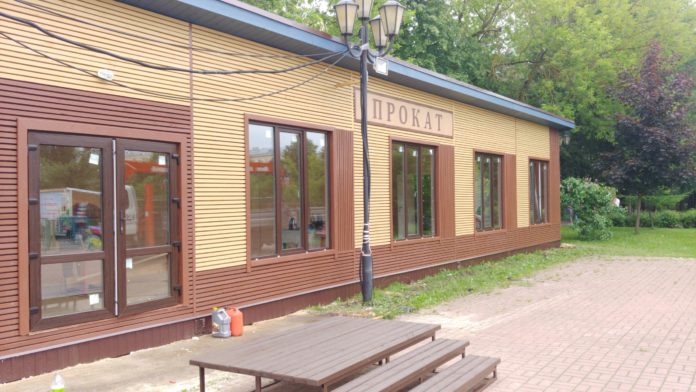 В климовском детском парке скоро заработает прокатный павильон