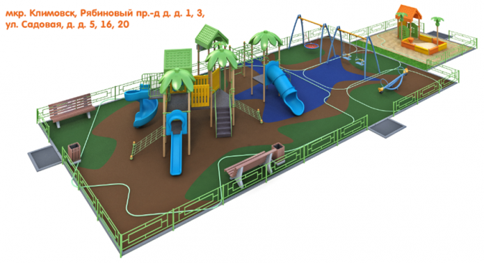 В Подольске благоустроят четыре дворовые территории