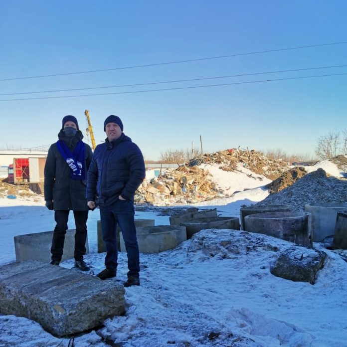 Незаконно сбрасываемые отходы удаляет ПКБ с территории Подольска