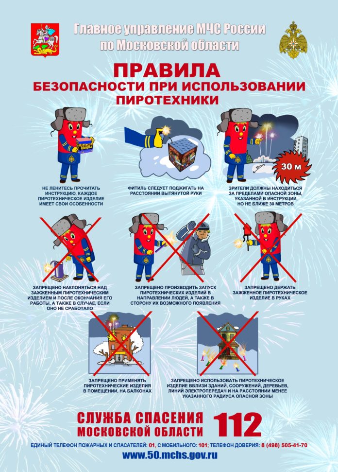 Главное управление МЧС России по Подмосковью информирует