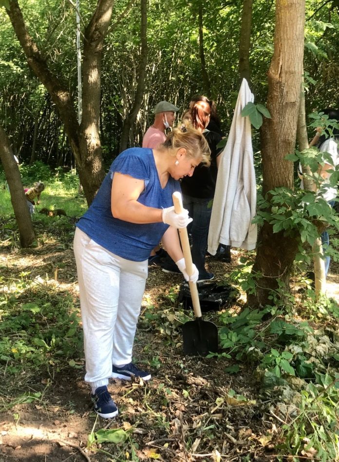 Экомарафон, при участии сотрудников ДК «Плещеево», прошел в Подольске
