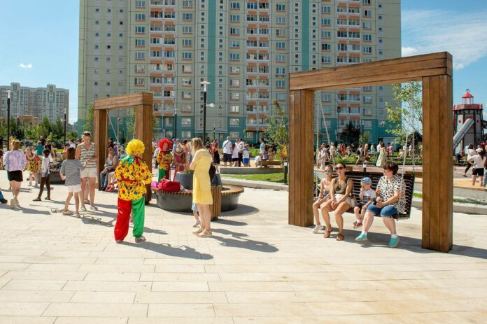 Празднично открылся новый участок бульвара 65-летия Победы