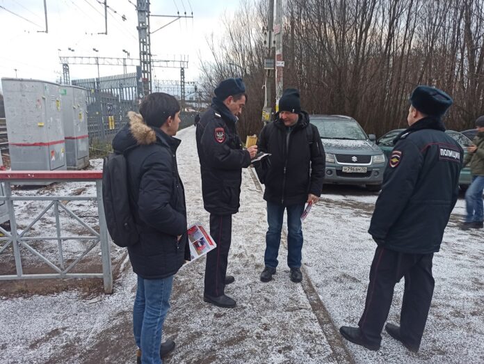 На железнодорожной станции Силикатная прошел рейд