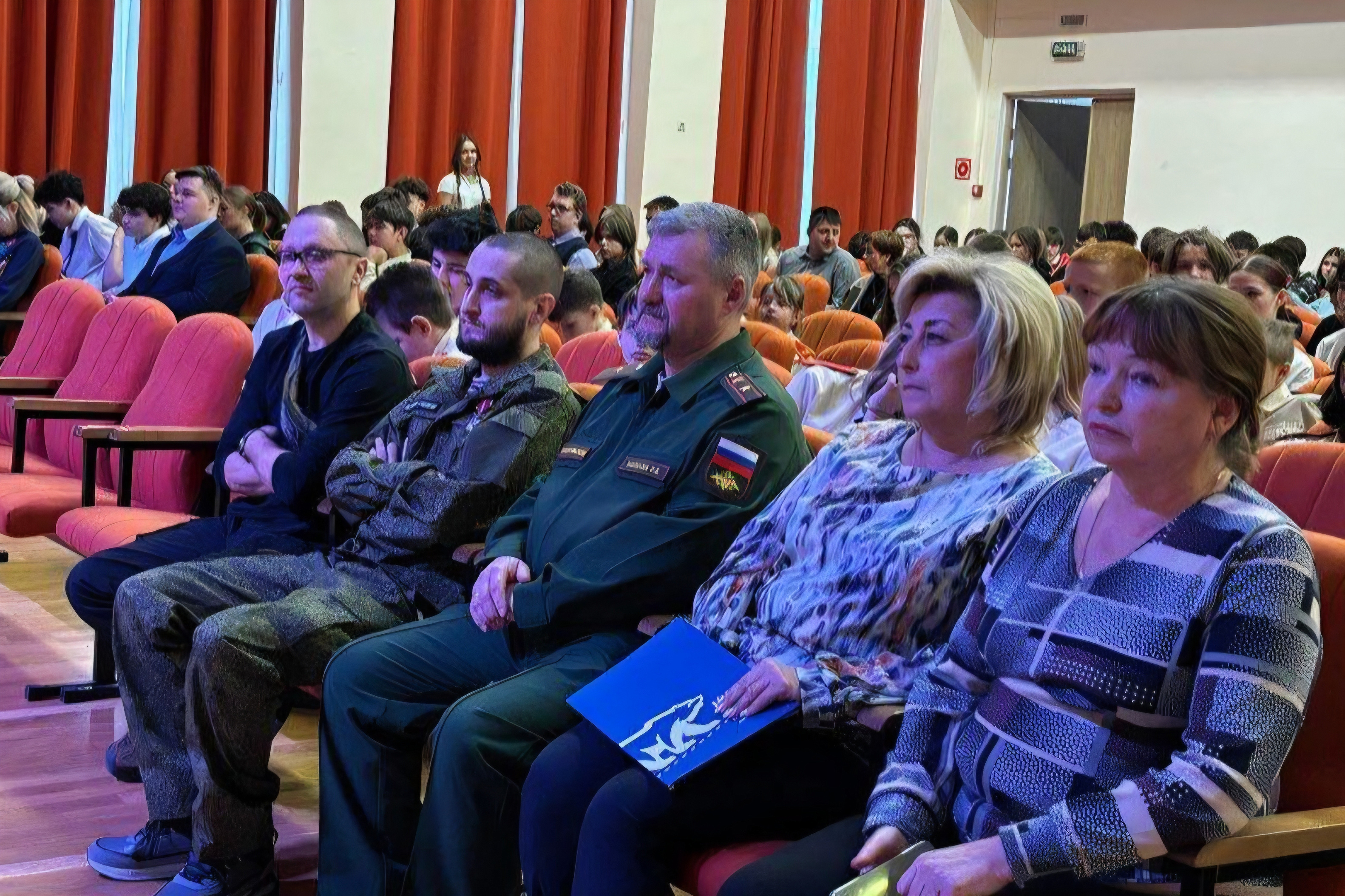 Патриотический урок для львовских школьников