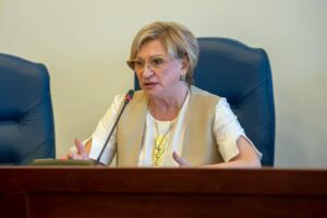 Ркуоводитель фракции ВПП "Единая Россия" в Совете депутатов Г.о. Подольск Любовь Ушанева